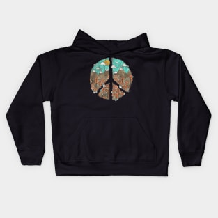 Peace Sign Kids Hoodie